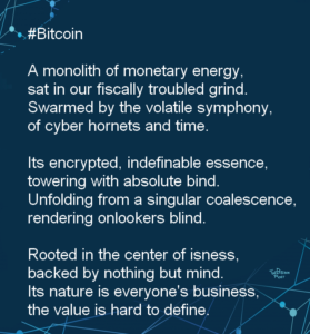 bitcoin poem