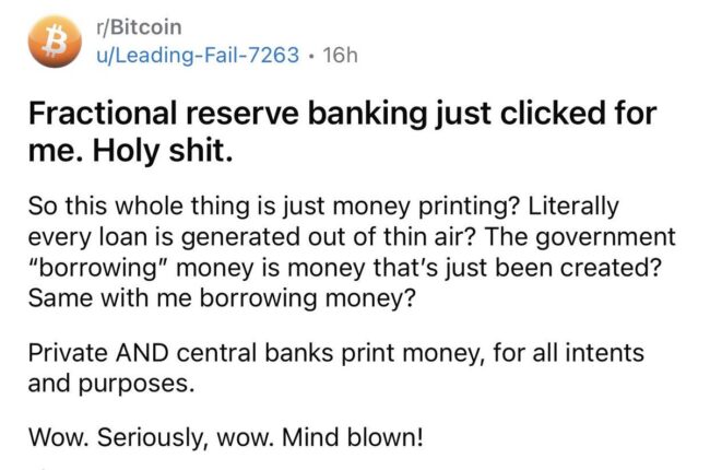 fractional reserve banking