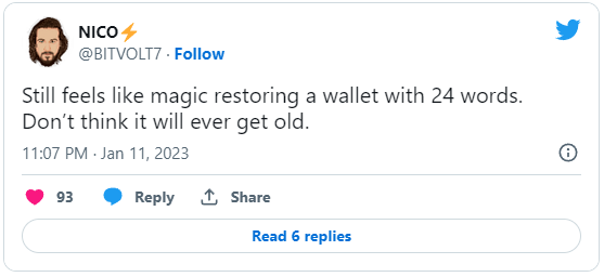 magic restoring wallet 24 words